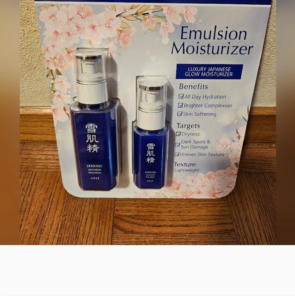Sekkisei emulsion moisturizer made in Japan, set of 2